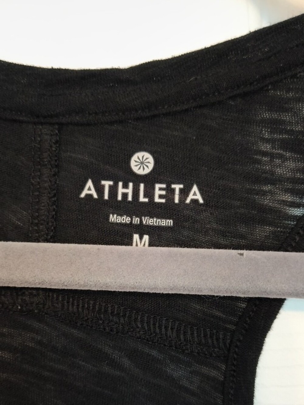 Athleta Black Racerback Performance Tank - Picture 2 of 3